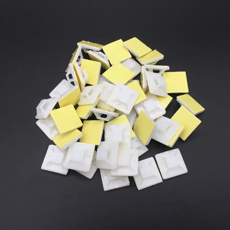 VOLT 28 X 28 Self Adhesive Tie Base White