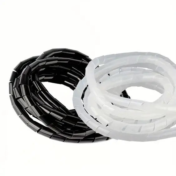 VOLT 24mm Spiral Wrapping Band White & Black - 10Mtr/Roll
